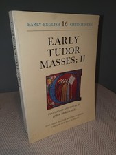Vol 16 - Early English Church Music (John Bergsagel) Stainer And Bell - 1976