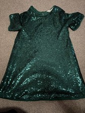 Girls Sequine Dress Age 7-8 Years