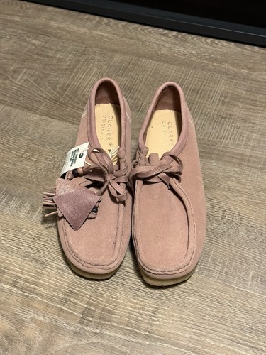 Clark wallabees baby pink - clark,