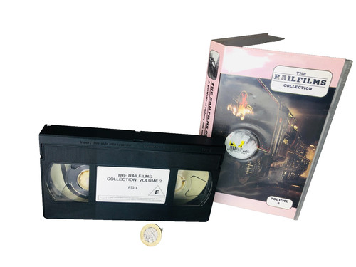 Video tape vhs train - vhs, railway