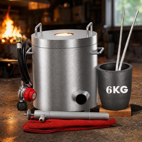 Propane melting kiln kit 6kg - kiln,