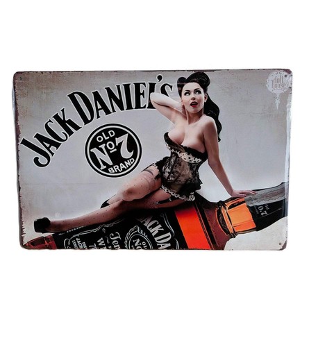 Jack daniel metal sign - jack, daniel’s