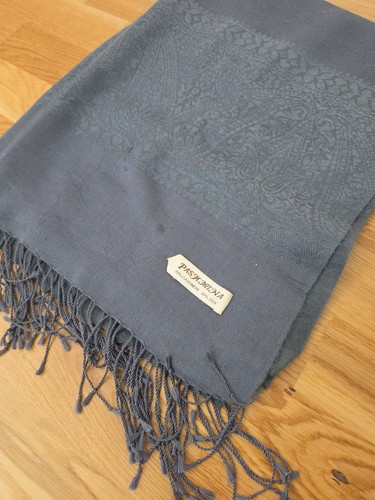 Pashmina cashmere silk scarf - cashmere,