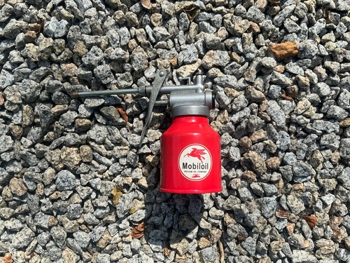 Mobil oil can pump oiler - oil, 250ml