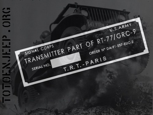 Grc9 rt77 transmitter paris - grc9,