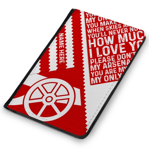 Personalised arsenal passport - personalised,