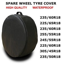 R18" SPARE TYRE COVER WHEEL PROTECTIVE TYRE BAG SPACE SAVER FOR  CAR E 235/60/18