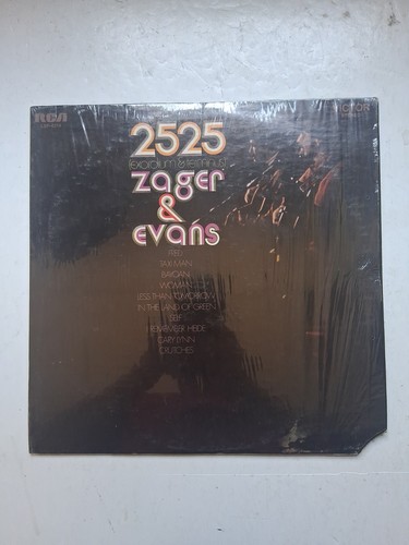 Vinyl record zager evans - record,