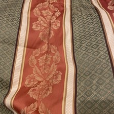 Vtg Jacquard Pencil Pleat