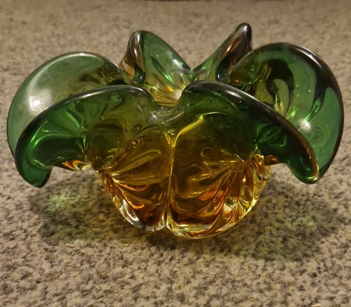 Vintage murano large glass - vintage,