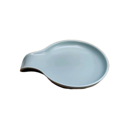 Sage ceramic spoon - ceramic,