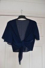 Dainty Little Blue Bolero