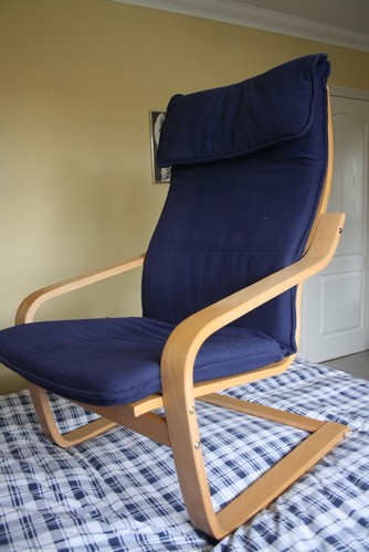 Pair ikea poang armchair - pair,