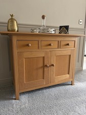 American Oak Sideboard. Marks