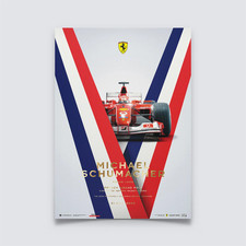 Michael Schumacher F1 Poster