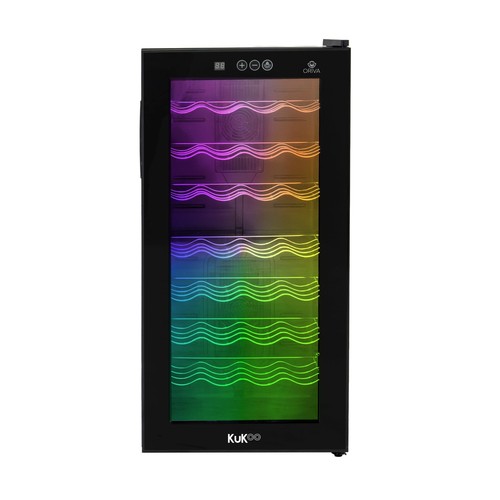 Wine cooler fridge glass - wine,