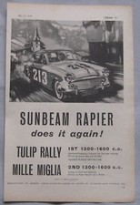 1957 Sunbeam Rapier Original