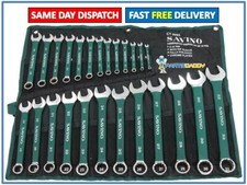 Savino 25pc Combination Metric Combo Spanner Set 6-32 mm Garage Tool Set #CT0985