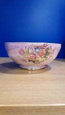Maling Lustre Rosalind Pink Bowl