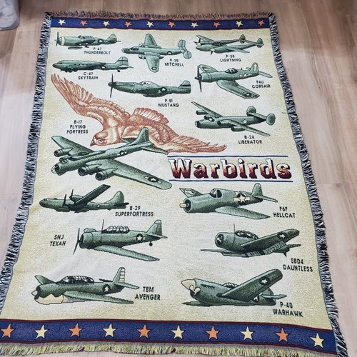 Warbirds airplanes tapestry - airplanes,