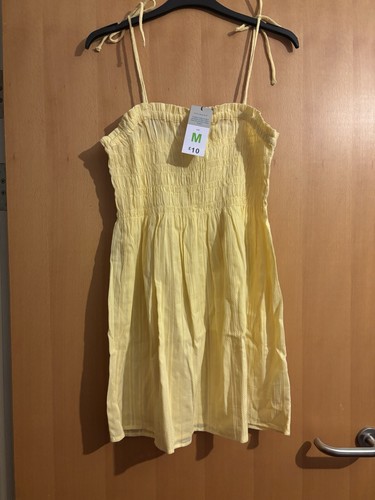 Primark yellow smocked square - primark,