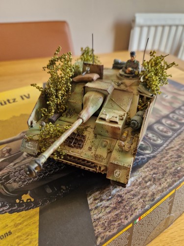 Built and painted ready - and, 1/35