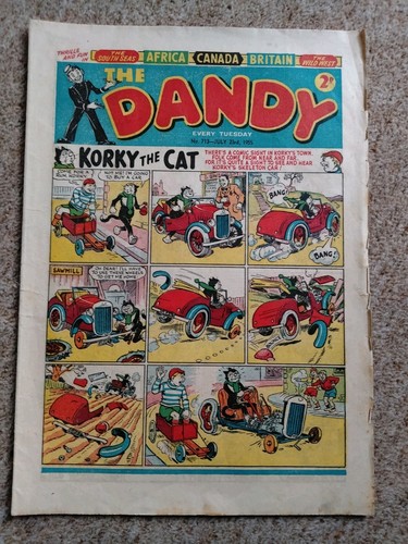 The dandy comic 713 - 713, 23rd