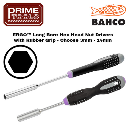 Bahco ergo long bore - bahco, hex
