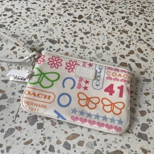 Coach Vintage Colorful Wristlet Purse BNWT