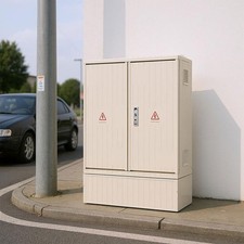 GRP Electric Meter Box W900 x H1200 x D350mm Enclosure, Kiosk, Cabinet, Housing