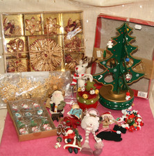 CHRISTMAS DECORATIONS, WOODEN
