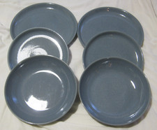 6x Denby Plates Pasta Bowls