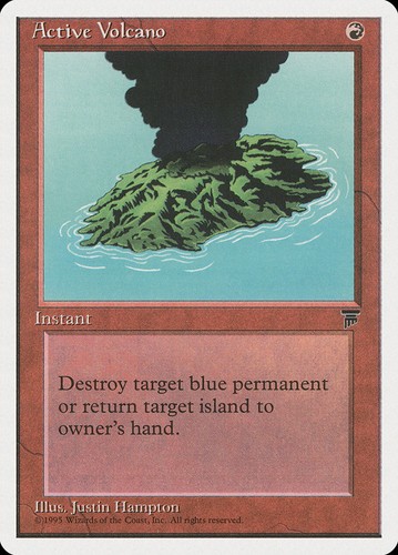 Mtg active volcano - mtg,