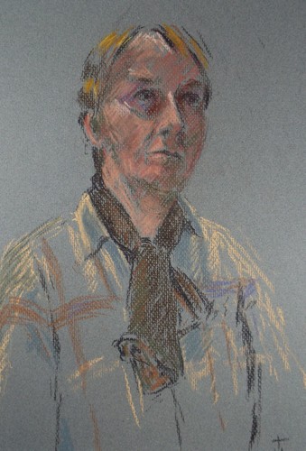 Original conte sketch - original,