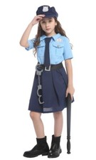 Police Officer Costume Girls