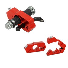 2x Lever lock / anti-theft PT22 red Discount Set