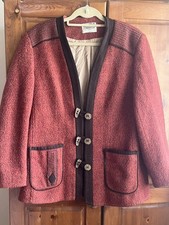 Vintage hagro country coat red