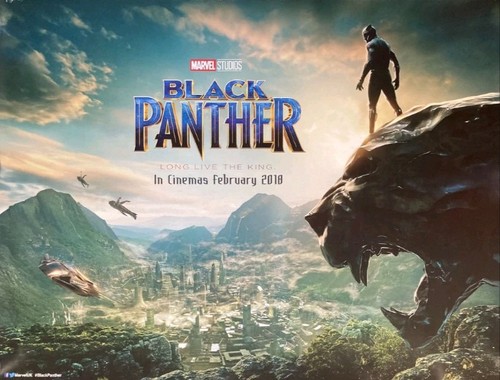 Black panther 2018 - black,