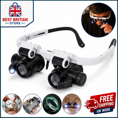 Head magnifier glasses - glasses, led