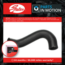 Radiator Hose fits VW JETTA Mk2 1.8 Lower 84 to 92 Coolant Gates 191121051F New