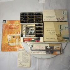 Lot Of Vintage Singer Deluxe
