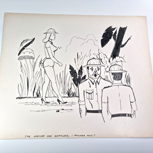 Vintage 60s original risqué - vintage,