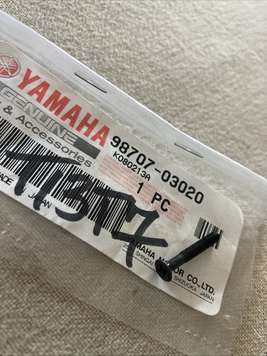 Yamaha 98707 03020 screw - 98707-03020,