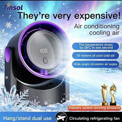 Portable wireless fan - wireless, quiet