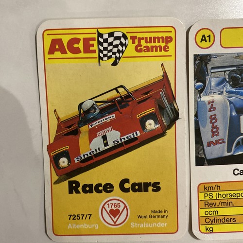 Ace trump game race - trump,