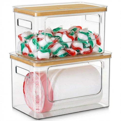 Trash bag dispenser under - bag,