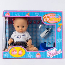 BNIB 1990s Zapf Creations Baby Wetties boy doll Take Time to Relax outfit