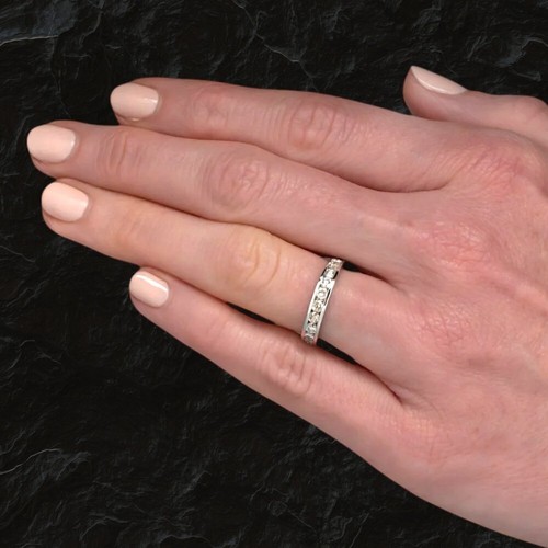 Platinum wedding band - platinum, 1
