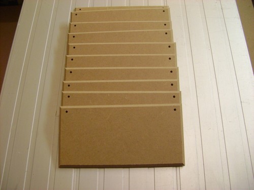 100 x mdf - 6", wooden