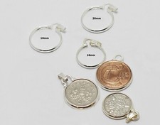 10 x 16 18 20mm Silver Plate